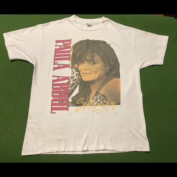 Paula Adbul 1991 Spellbound Tour Tee